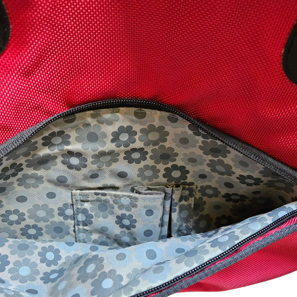 Timbuk2 Marina Computer Padded Laptop Handbag Shoulder Bag Tote Red - Picture 4 of 9